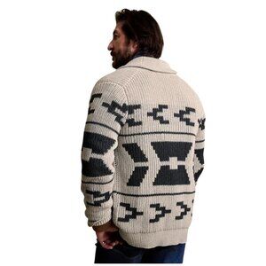 Banana Republic Geo Shawl Button Down Aztec Cabin Cardigan